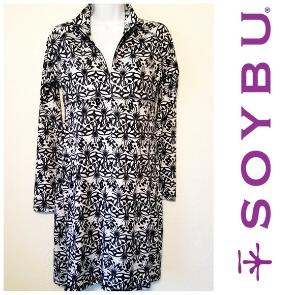 knee length dresses for ladies Shibori Long Sleeve Ruched Maxi Dress main image 1
